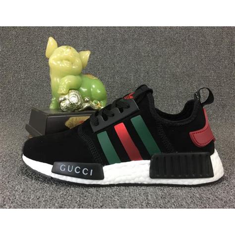 custom gucci x adidas nmd black|Gucci NMD is it real.